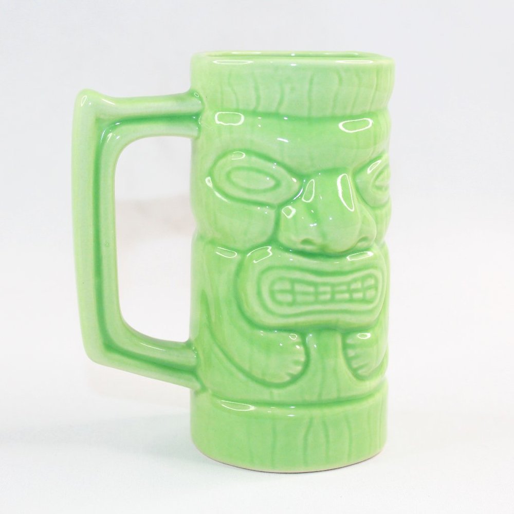 Tonga Room 70th Anniversary 2015 Commemorative Tiki Mug Glossy Green - Picture 2 of 7